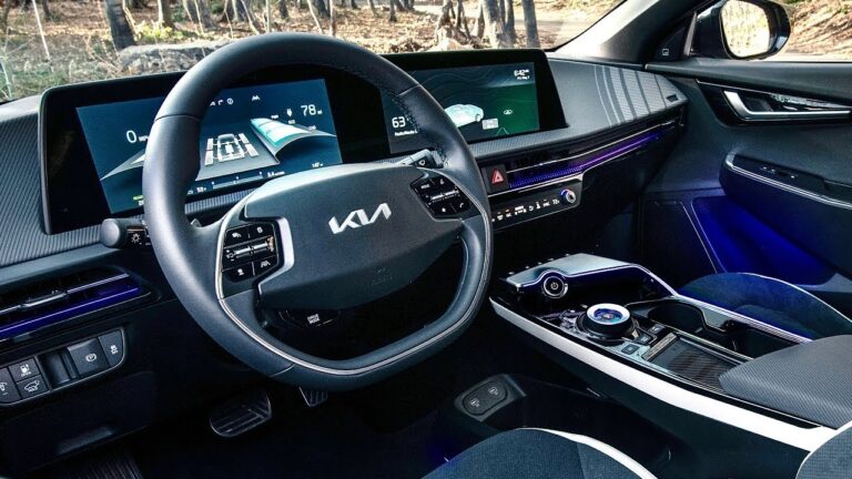kia ev6 dashboard